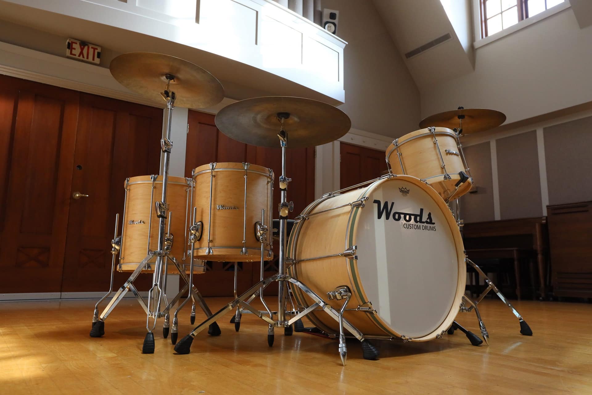 4 Piece Maple Wood Hoop Kit Woods Custom Drums